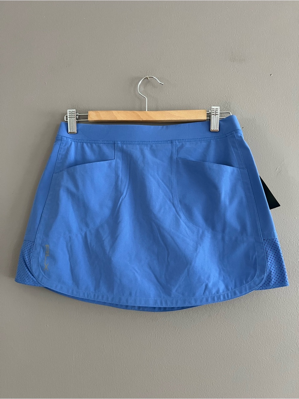 RLX Ralph Lauren Black Label Women's Tennis Golf Concept Skort Resort Blue Sz S